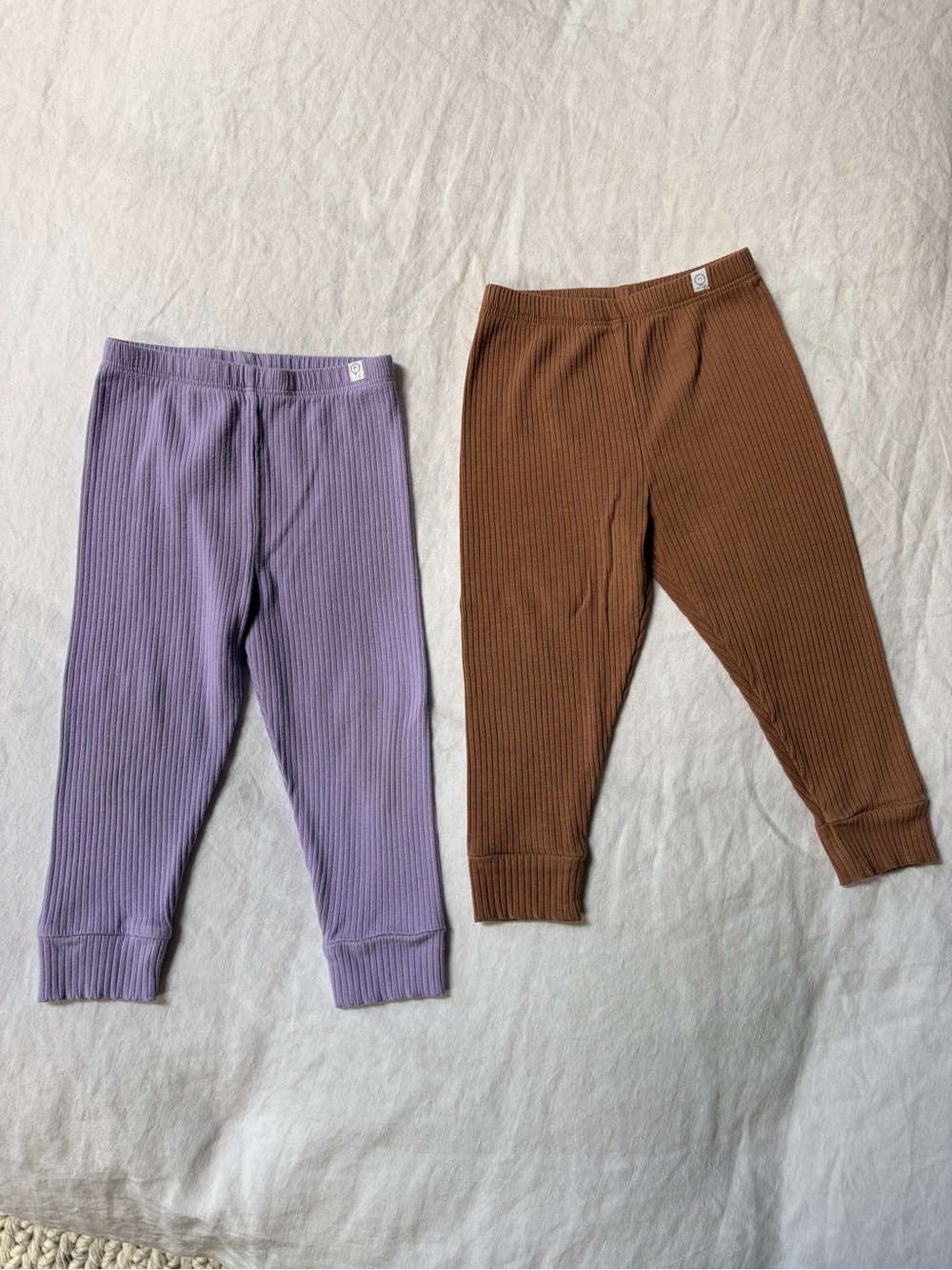 Baby Mori Ribbed Leggings